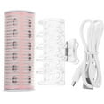 thumbnail image 1 of Pink Nylon Hair Roller for Bang Styling Durable Lightweight Suitable for All Hair Types USB Charging Automatic Heating Tool, 1 of 9