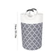 thumbnail image 3 of Cesta de ropa sucia plegable de algodón resistente al agua (estampado gris 82L) Likrtyny Libre de BPA, 3 of 7
