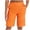 Orange, variant on Lightweight Cropped Pants for Women Solid Color High Waisted Shorts with Pockets Loose Fit Lounge Pants Plus Size Lounge Pants Ladies Shorts Clearance Sale