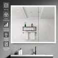 thumbnail image 3 of Danolaps 36x30"LED Mirror Medicine Cabinet,Bathroom Medicine Cabinet with Outlets & USB Ports,Double Door Large Storage,Dimmable,Anti-Fog,Touch Swith,Time Display, 3 of 9