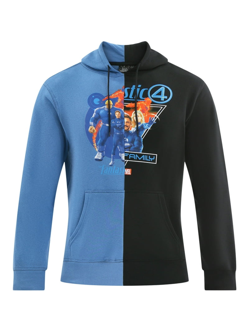 Fantastic Four Men's & Big Men's Graphic Hoodie Sweatshirt, Sizes
