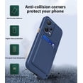 thumbnail image 2 of Compatible with Redmi Note 12 Pro Plus Case with Card Holder Shockproof Phone Cases for Xiaomi Redmi Note 12 Pro Plus Anti-Scratch Silicone TPU Redmi Note 12 Pro Plus Cases (Navy Blue), 2 of 13