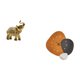 thumbnail image 5 of Figura de escritorio,Estante de estatua de elefante para escritorio,oficina,decoración del hogar,Reloj de pared,Reloj de pared moderno Reloj decorativo Reloj de pared,Reloj silencioso de, 5 of 8