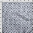 thumbnail image 4 of oneOone Rayon Navy Blue Fabric Skull Craft Projects Decor Fabric Printed By The Yard 56 Inch Wide, 4 of 5