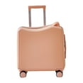 thumbnail image 2 of chiwanji on Suitcase Carry on Size Quiet Gift Trolley Luggage Road Essential Travel Luggage with Wheels for Camping Children Pink, 2 of 10