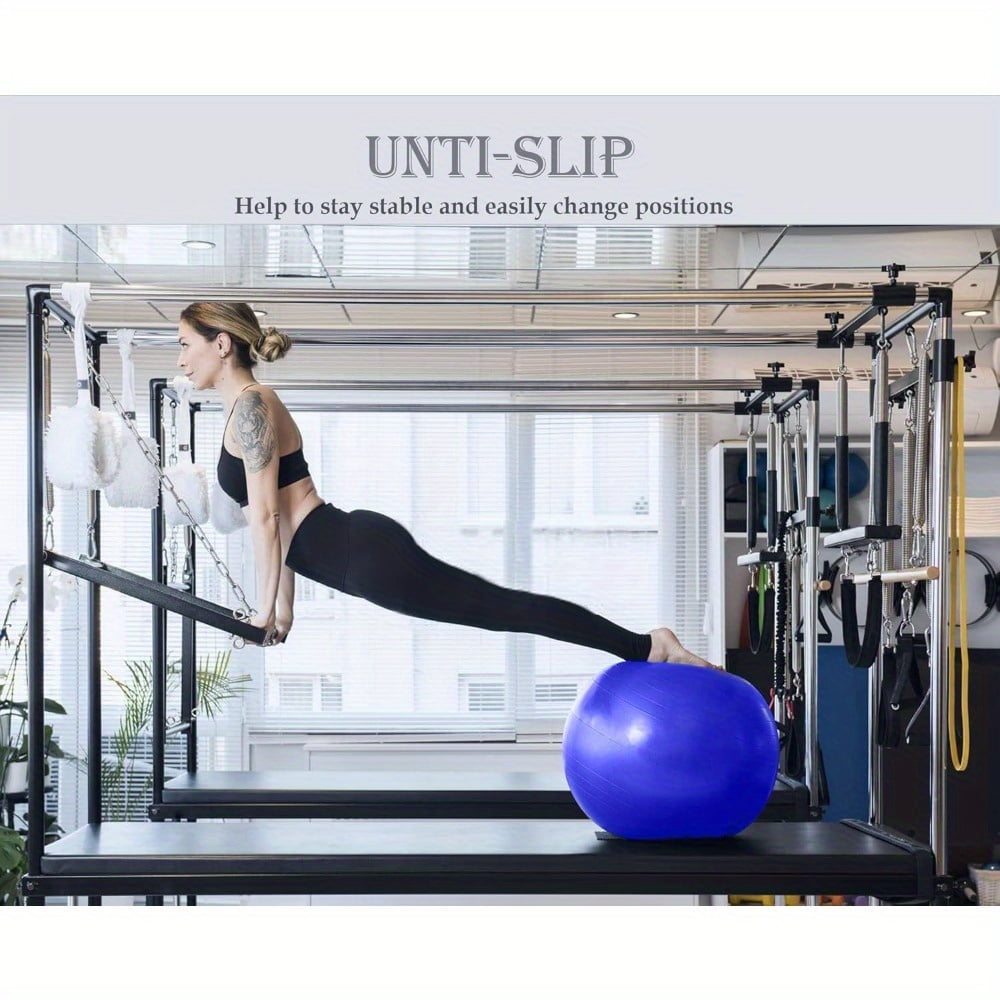 Soft Exercise ball, Anti-Burst Yoga Ball Chair Supports 2200lbs, Stability Swiss Ball w/ Pump for Pregnancy Birthing, Excersize, Workout, Fitness, Balance, Gym, Physio, Abs (Office & Home & School)