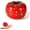 M, variant on Tomato Timer Pomodoro, Cute Tomato Shape Kitchen Cooking Timer, Manual Mechanical Timers, 360 Degree Rotating, No Batteries Required, for Kitchen and Daily Use