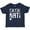Navy Blue, variant on Inktastic Cincinnati, Ohio Distressed Font Boys or Girls Baby T-Shirt