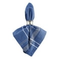 thumbnail image 3 of DII Modern Cotton Chambray French Stripe Napkin in Blue (Set of 6), 3 of 3