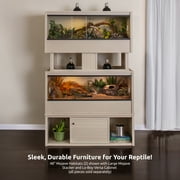 New Age Pet® ECOFLEX® Large 48 Wide Reptile Enclosure, Glass Front Terrarium