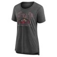 thumbnail image 2 of Women's Gray Miami Heat Selection Tri-Blend T-Shirt, 2 of 3