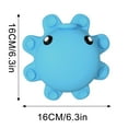 thumbnail image 2 of Silicone Bathtub Overflow Drain Cover - Octopus Design Deep Soak Stopper Adds 3-4 Inches Water Height, Universal Fit for Most Tubs, 2 of 4
