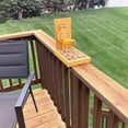 thumbnail image 5 of Funny Proud Men Squirrel-Animal Feeder Large Capacity Picnic Table Feeder for Outside Garden, 5 of 5