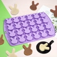 thumbnail image 5 of 2 Moldes Silicona Conejito Pascua para Chocolate,24 Cavidades,Molde para Galletas Conejito, Molde para Dulces de Gelatina de Conejo, Molde para Velas en Cubitos de Hielo, 5 of 5