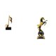 thumbnail image 1 of Figura de escritorio,Escultura de nota musical para escritorio,oficina,decoración del hogar,Figura de escritorio,Estante de estatua de caballo para escritorio,oficina,decoración del, 1 of 8