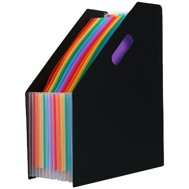 Carpeta de acordeón expandible Carpeta de archivo vertical Organizador de recibos Organizador de archivos expandible