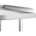 thumbnail image 5 of AmGood 24" Long x 24" Deep Commercial Work Table with Backsplash and Sidesplashes | Stainless Steel Prep Table for Kitchen, Restaurant, Garage, Laundry | NSF, 5 of 6