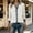 Beige, variant on Women Western Denim Lapel Knit Pullover Sweater, Long Sleeve Button‑Detail Denim Splice Collared Fall Top, Casual Relaxed Fit Knit Blouse Multi‑Color