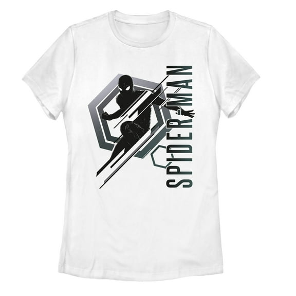 Women's Marvel Spider-Man: Far From Home Darkness Graphic Tee White X Large