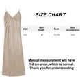 thumbnail image 2 of Camisón de mujer, vestido de dormir, camisones de cuello en V para mujer, ropa de dormir sexy sin mangas, 2 of 5