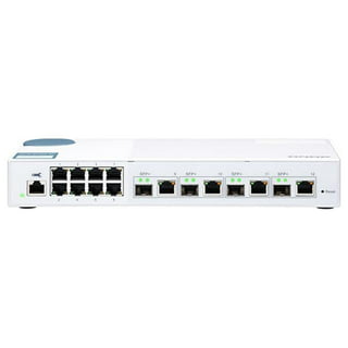  QNAP 6-Port 10GbE & 2.5GbE (QSW-2104-2T-US) Plug & Play  unmanaged Network Switch : Electronics