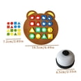 thumbnail image 5 of Children's Early Education Puzzle Color Recognition Geometric Shape Pairing Montessori Education Building Blocking Parent Child Interactive Sense System Board Game, 5 of 5