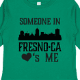 thumbnail image 4 of Inktastic Fresno California Someone Loves Me Skyline Boys or Girls Long Sleeve Toddler T-Shirt, 4 of 5