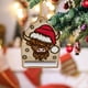 thumbnail image 4 of Divertido Adorno Navideño Con Vaca De Dibujos Animados Adorno Navideño Colgante Para Árbol De Navidad 1 Pieza Colgante Para Coche Decoración Para El Árbol Decoración Para El Árbol De Navidad Decorac, 4 of 4