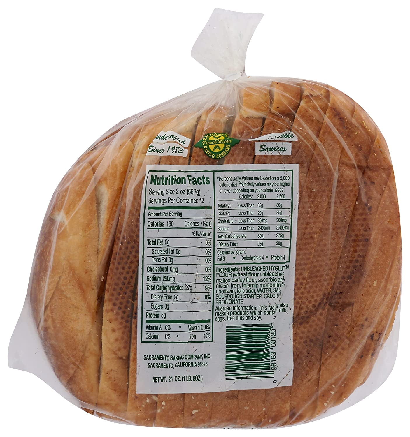 Sacramento Baking Sacramento Bake Bread, 24 oz