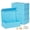 Blue 9.5x6x3 Inch-1 count (Pack of 5), variant on 5 Pack Black Gift Box  9.5x6x3'' Boxes For Presents With Lids Magnetic Closure Rectangle Collapsible Groomsman Proposal Wedding Christmas Birthday Packging