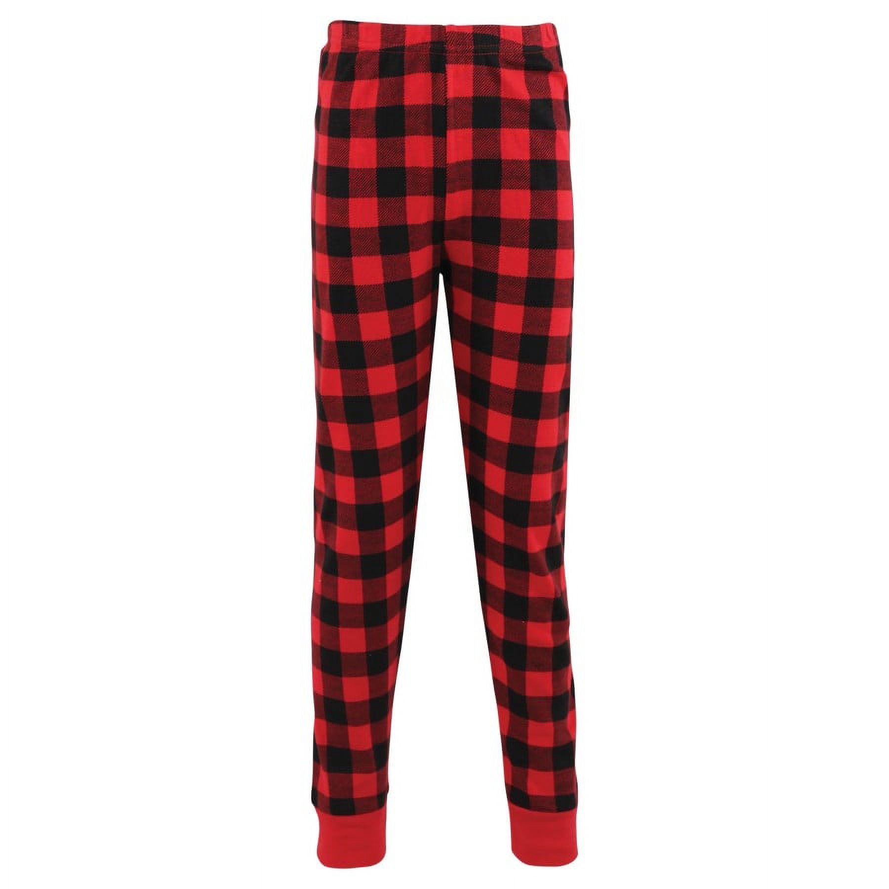 Hudson Baby Infant and Toddler Cotton Pajama Set, Christmoose, 3 Toddler