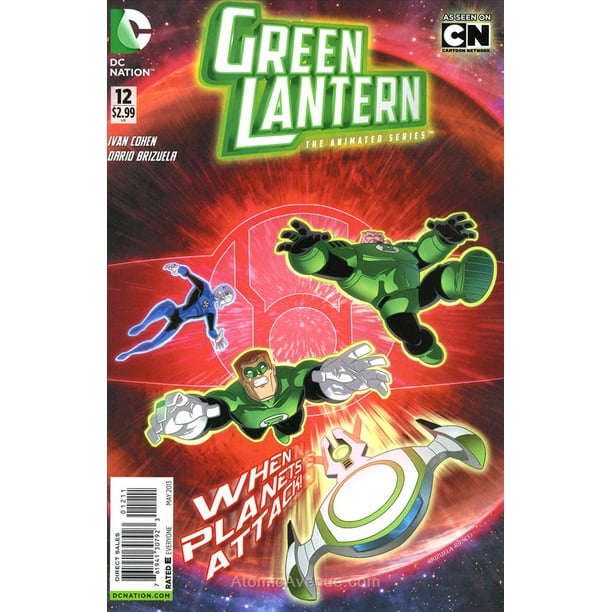 Green Lantern: The Animated Series #12 VF ; DC Comic Book Green Lantern: The Animated Series #12 VF ; DC Comic Book