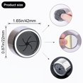 thumbnail image 4 of 1/3/8pcs Kitchen Towel Holder, Self Adhesive Wall Dish Towel Hook, Round Wall Mount Towel Holder For Bathroom, Kitchen And Home, Wall, Cabinet, Garage, No Drilling Required, 4 of 5