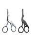 thumbnail image 1 of Taian 2 piezas de acero inoxidable Grúa Nariz Tijeras para el cabello Tijeras para recortar cejas Bordado retro Tijeras peque?as Cabeza redonda Tijeras de belleza Barba ZefeiWu 8390615888134, 1 of 1