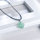 thumbnail image 4 of Collar iStone, trébol de cuatro hojas, aventurina verde, San Patricio, 4 of 8