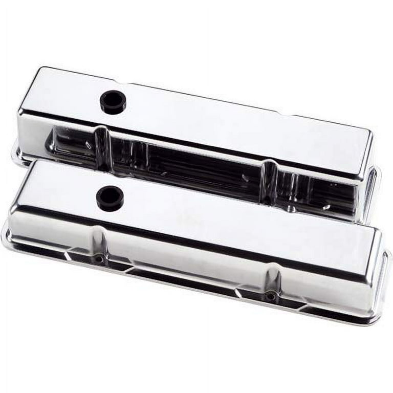 Billet Specialties Valve Cover SBC Plain Polished Tall Billet Specialties Valve Cover SBC Plain Polished Tall