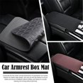 thumbnail image 2 of Car Armrest Cushion Cover, Universal Microfiber Suede Center Console Pad, Soft & Wear-Resistant Interior Protector for Mainstream Car Models, Anti-Slip Easy Installation, 2 of 8