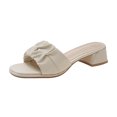 thumbnail image 1 of Sandales pour Femmes Sandale Femme Adulte Chaussures pour Femmes Sandales pour Femmes Taille 6 Mode Simple Sandales Plates à la Mode Sandales pour Femmes Sandales Ananas à Enfiler Blanches 8, 1 of 6