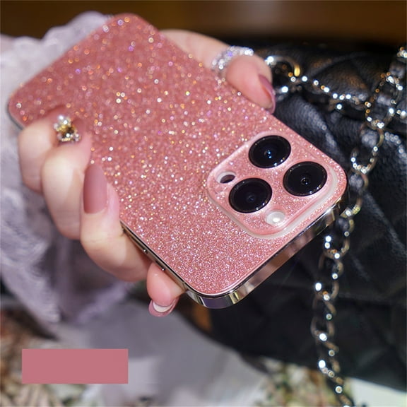 Allytech Case for iPhone 12 Pro Max 5G 6.7 inch 2020, Glitter Bling Sparkly Case for Women Girly Shockproof Len Protective Slim Case for Apple iPhone 12 Pro Max 2020, Rosegold