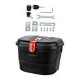 thumbnail image 5 of Vsenkes Bike Basket with Lock Basket for Biking Mountain Road Riding Black Red M, 5 of 9