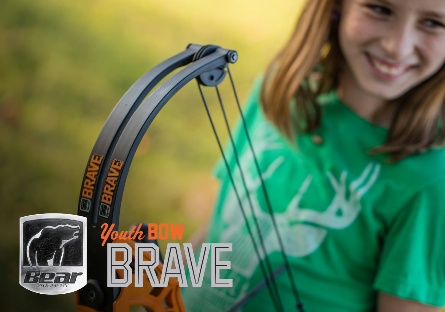 Bear Archery Brave Youth Compound Bow for Ages 8+