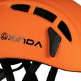 thumbnail image 3 of jinwen Hard Hat ABS Lightweight Climbing Riding Climbing Orange, 3 of 7