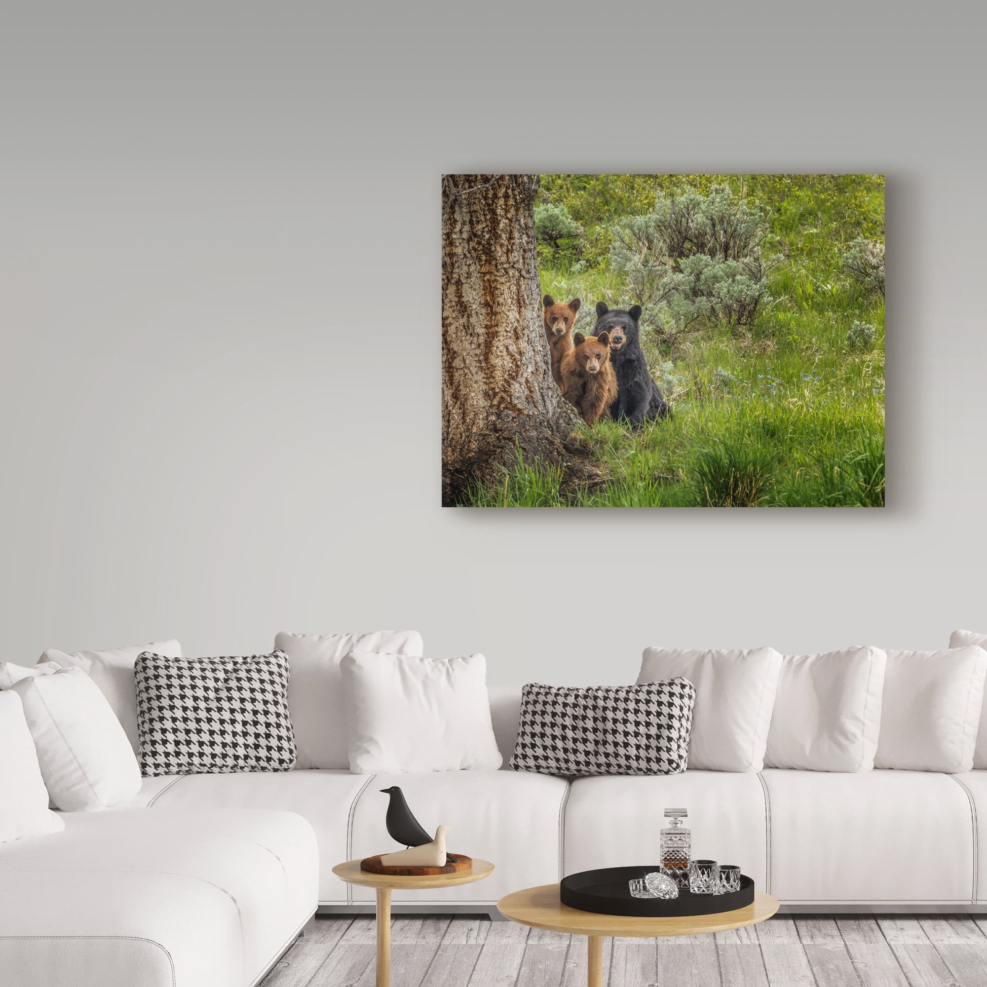 Trademark Fine Art 'Sow And Cubs Family' Canvas Art by Galloimages Online