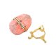 thumbnail image 1 of Jumpingount Caja de joyería con forma de huevo portátil Adorable reemplazo de diamantes de imitación brillante anillo decorativo pendiente caja contenedor Ropa, zapatos y accesorios Miscelánea Jumpingount AP015902-01, 1 of 6