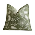 thumbnail image 2 of Linnome Embroidered Floral Pillow Cover 18x18 Inch Cotton Blend Cushion Case for Sofa and Bed, 2 of 6