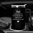 thumbnail image 4 of Fathers Day Gift For Dad - Birthday Gifts For Dad From Daughter, Son, Kids - Husband Gifts - Unique Birthday Present Ideas For Father, Husband, New Dad, Bonus Dad From Daughter, Son - 40 Oz Tumbler, 4 of 5