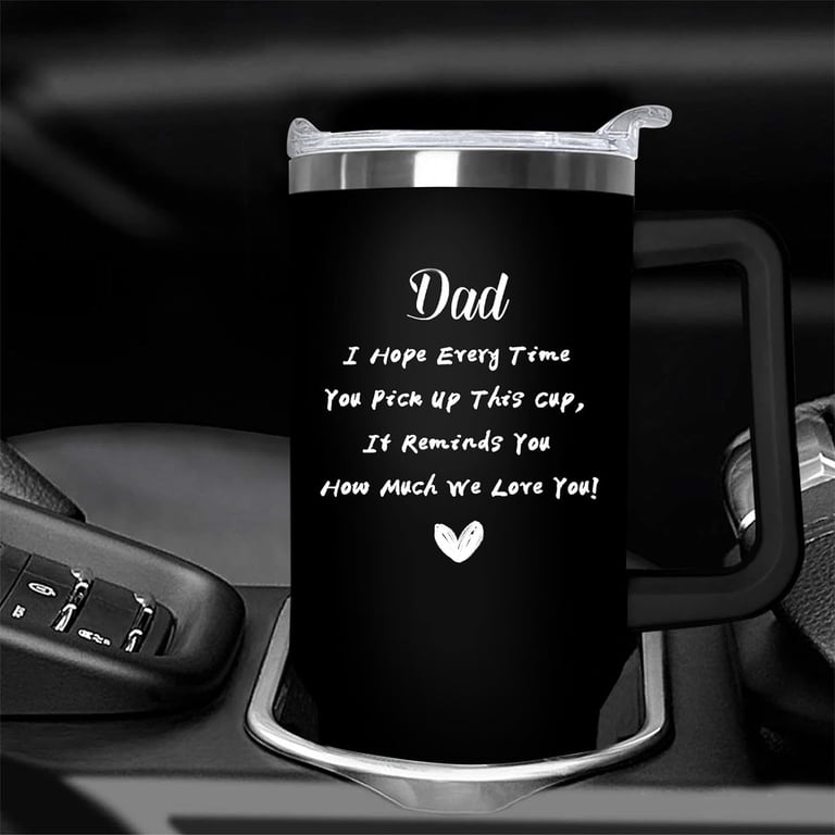 Dad Tumbler Gifts Papa The Man The Myth Mug Tumbler - 16 Oz Insulated Stainless  Steel, Funny Dad Gifts From Daughter Or Son Gifts For Dad