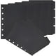 thumbnail image 1 of 24 hojas A7 (12,3 x 9,1 cm) Separadores de plástico de 6 agujeros para carpeta, pestañas índice negras, separadores de índice rectangulares para cuaderno, tarjetas con pestañas de índice insertables, 1 of 7