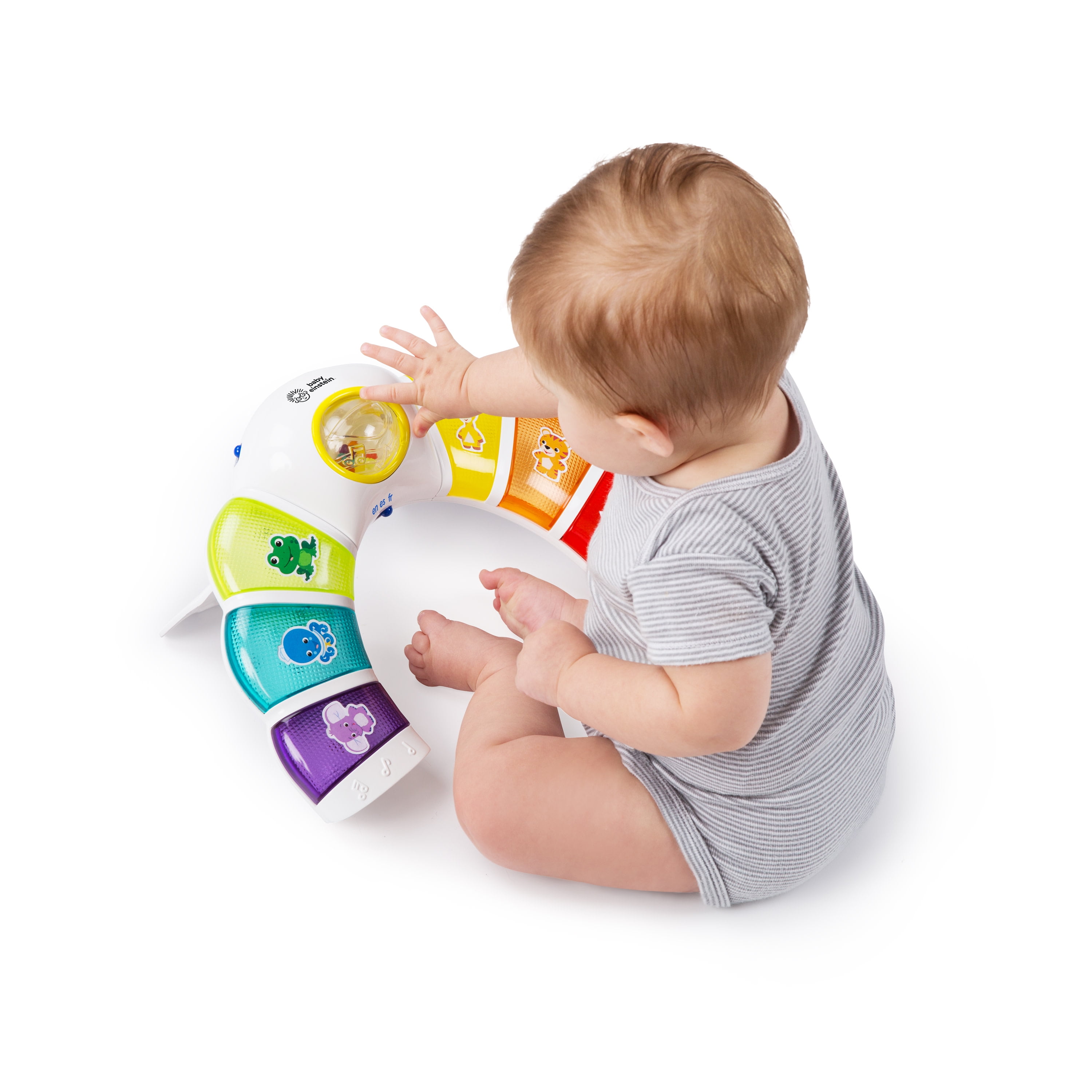 baby einstein glow & discover light bar activity station