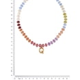 thumbnail image 6 of Time and Tru Goldtone Multicolored Bead Initial "Q" Necklace, 6 of 6